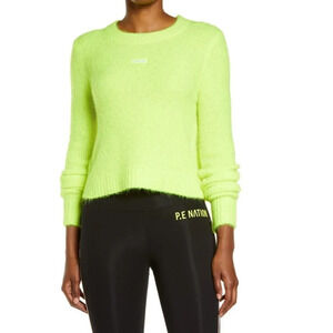 P.E Nation NWT Alpaca Blend Stability Knit Sweater Size S